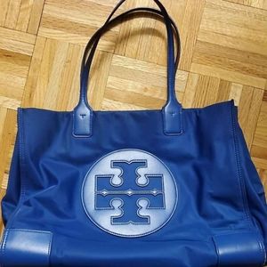Tory Burch Ella tote in royal blue